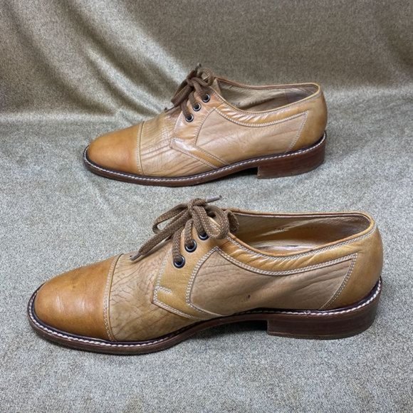 Vintage?Bally Leather Oxfords main image 5